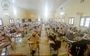 Launching the semester exams in the Faculty of Sharia and Law for the academic year 2021-2022