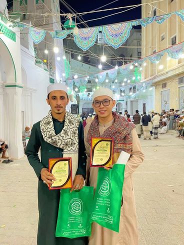 Students of the Faculty of Sharia and Law at Al-Ahgaff University win advanced positions in the Quranic competitions organized by Ribat Al-Elm Ashareif in Sayun