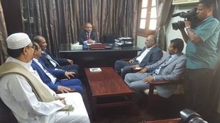 The Minister of Higher Education and Hadramout's Deputy Governor visited Al-Ahgaff University