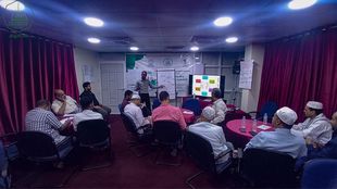 Al-Ahgaff University holds the second session of the training course entitled Operational Planning Skills and Performance Indicators