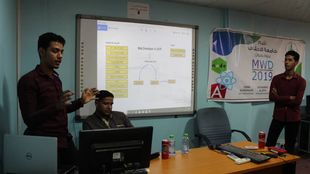 Symposium on modern web programming methods at Al-Ahgaff University