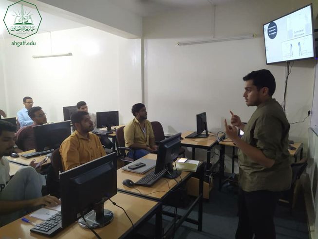 The English Unit at Al-Ahgaff University holds its first oral assessment for Engineering and Computer Science students