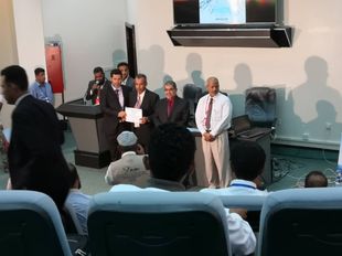 Al-Ahgaff University participates with three researches in the first global conference on smart computing and engineering 2019