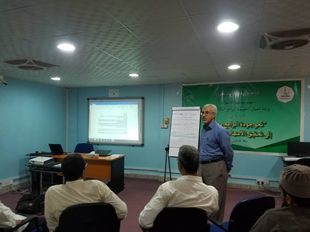 Al-Ahgaff University holds a corrective workshop for undergraduate programs