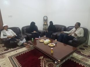 Chairwoman of the National Committee for Women on a visit to Al-Ahgaff University