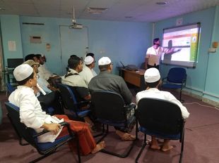 Al-Ahgaff University holds a training course for the Electronic Registration Program