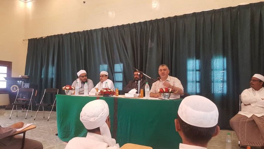 Lecture titled "The Universe is My Path to God" at the Faculty of Sharia and Law for the Jordanian delegation on prayer times monitoring