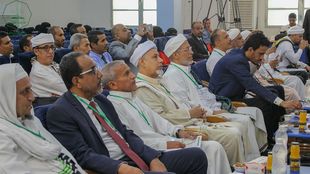 Under the auspices of the Minister of Higher Education and the Governor of Hadramout and the organization of Al-Ahgaff University, the start of the International Conference on Smart Technology and Internet Systems and Services in Mukalla
